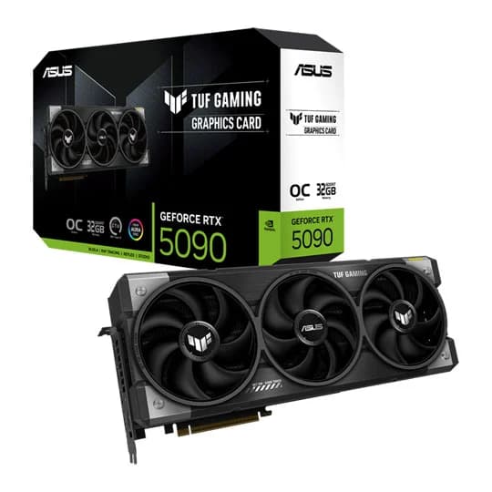 ASUS TUF Gaming NVIDIA GeForce RTX 5090 32GB GDDR7 Graphics Card - 90YV0LY1-M0NA00