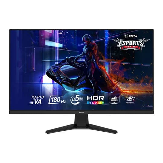 MSI MAG 325QF E18V Wide Quad HD 32" Rapid VA Gaming Monitor - Black, Black