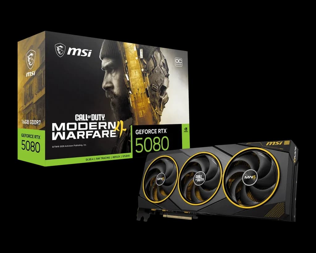 MSI GeForce RTX 5080 16G COD MW4 EDITION OC